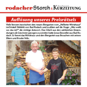 Artikel - Storch - August 2010