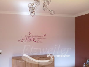 Referenz - Maler Etzweiler - Wandtatoo